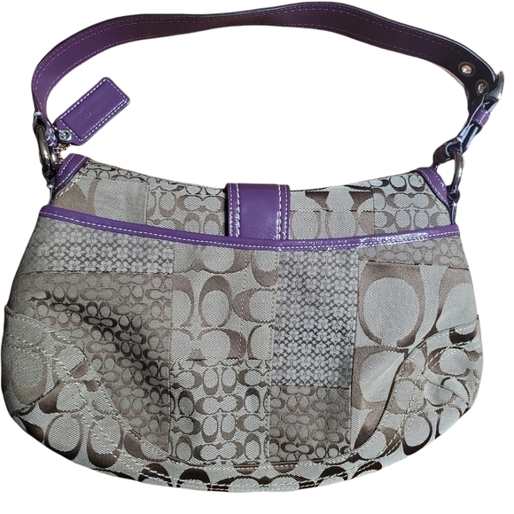 New without tag. Purple, stylish, Coach purse, Excellent condition - Picture 3 of 10